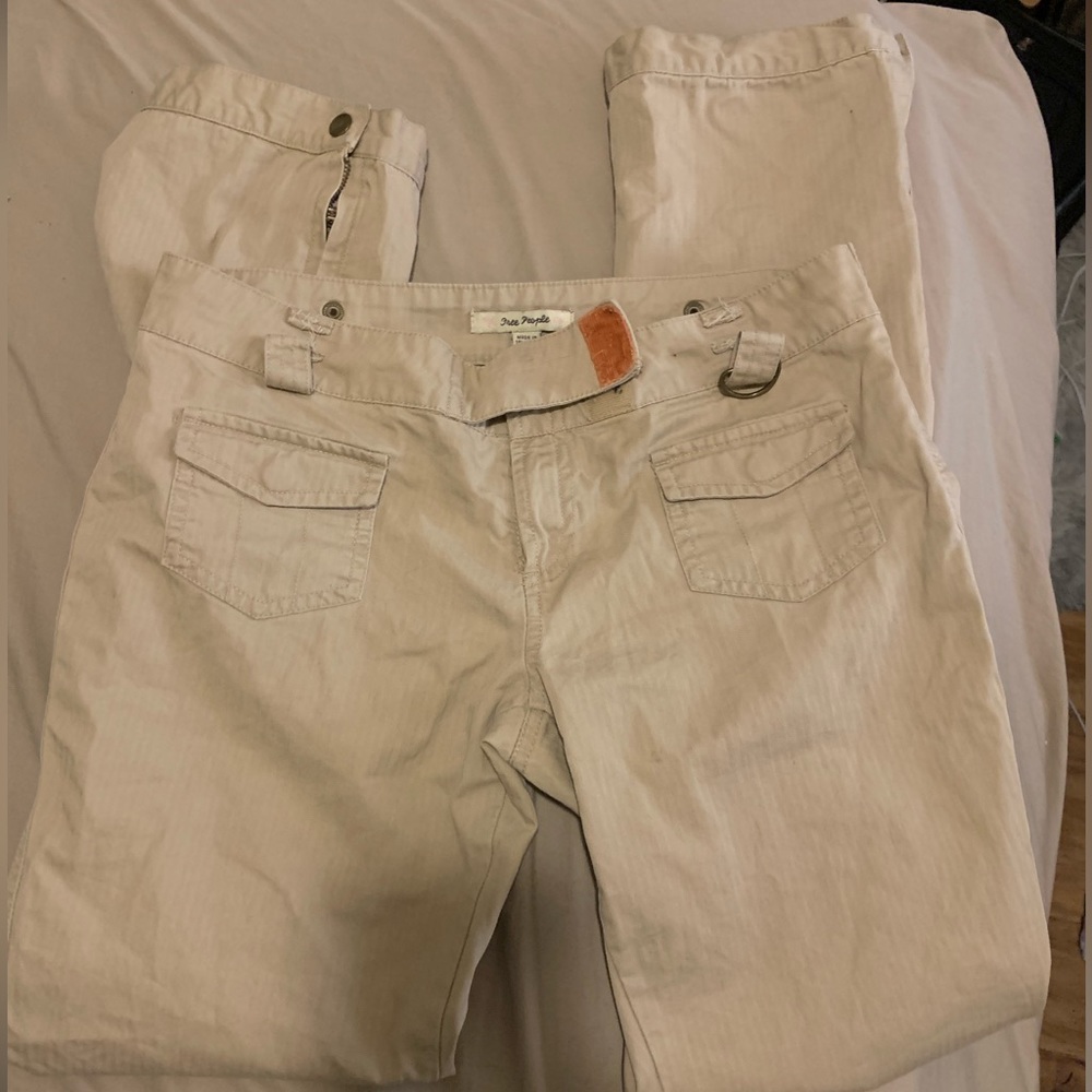 Free people low rise boot cut pants